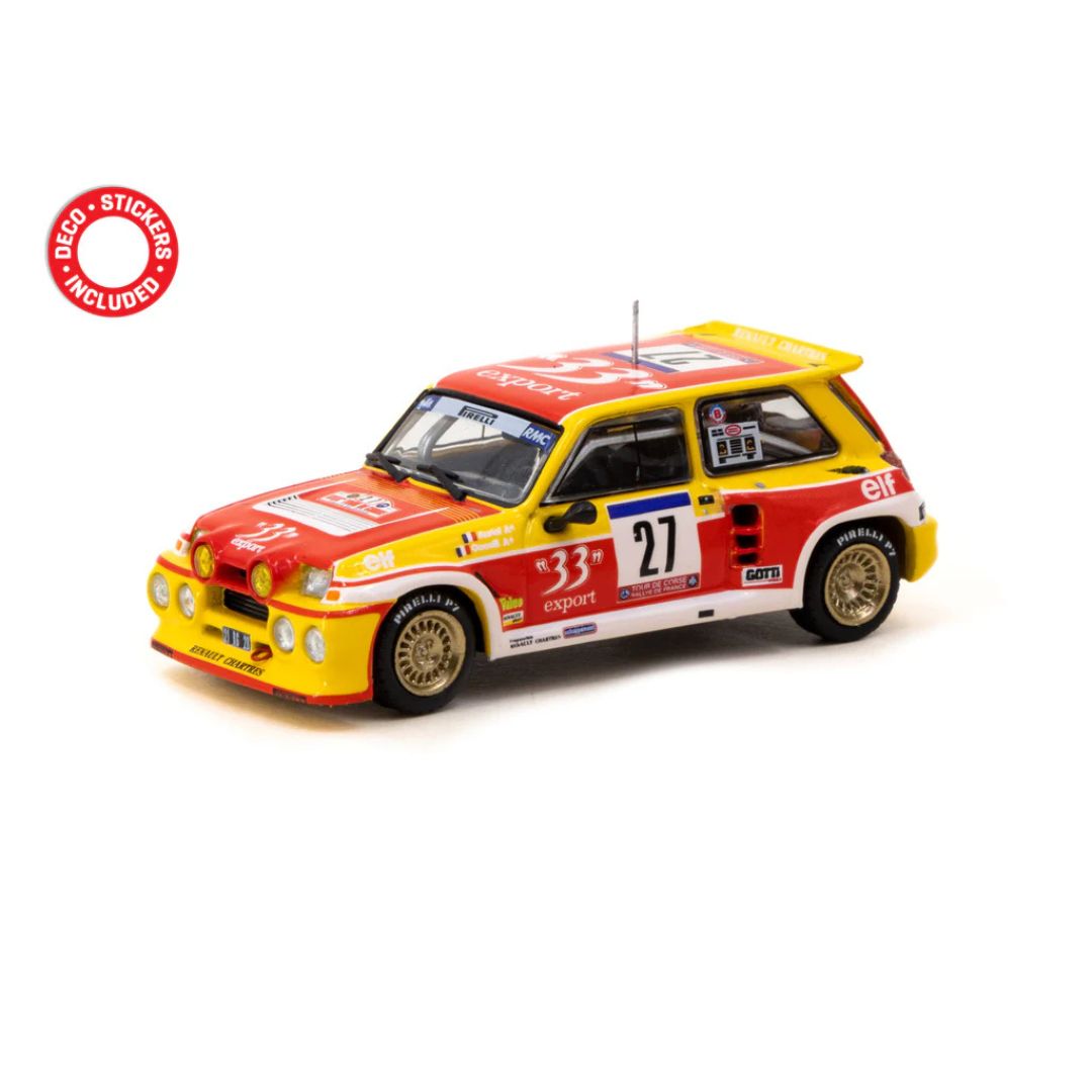 Tarmac Works Renault 5 MAXI Turbo Tour de Corse - Rallye de France 1985 #27