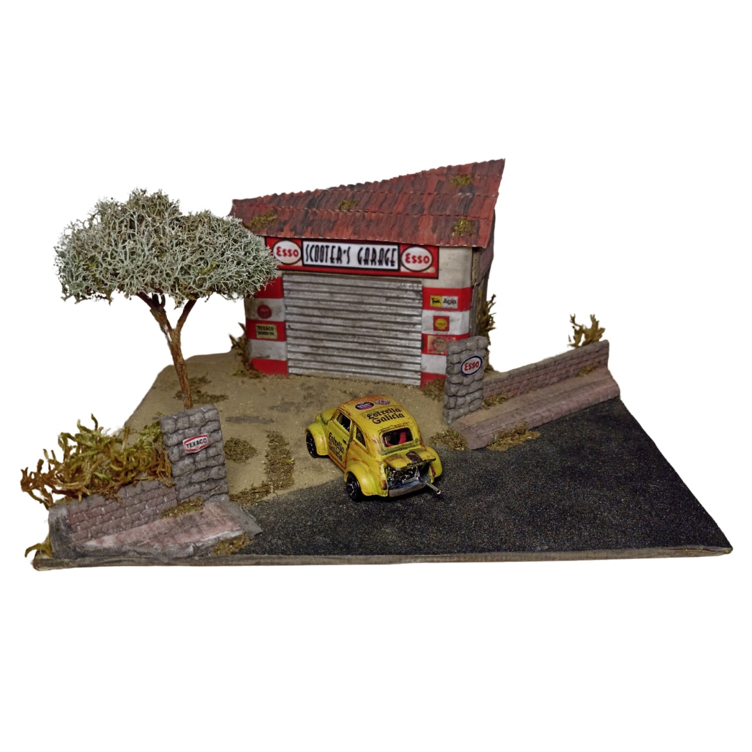 Scooter's Garage Diorama