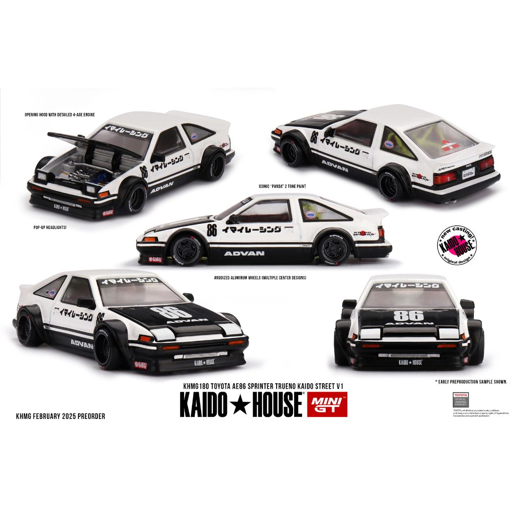 トヨタ トレノ AE86 Kaido houseカイドウ　街道　ハウス Kaido House Toyota AE86 Sprinter Trueno Kaido Street V1 - 180