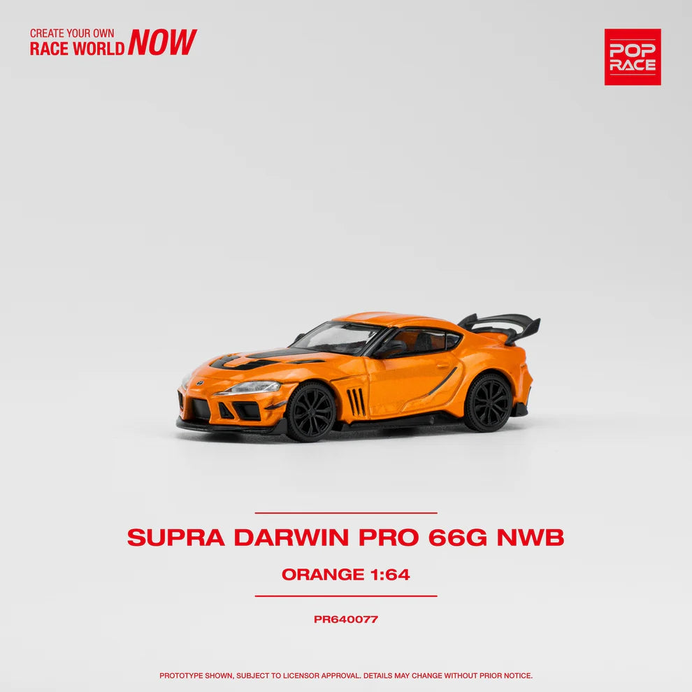 Pop Race Darwinpro 66G WBK Supra