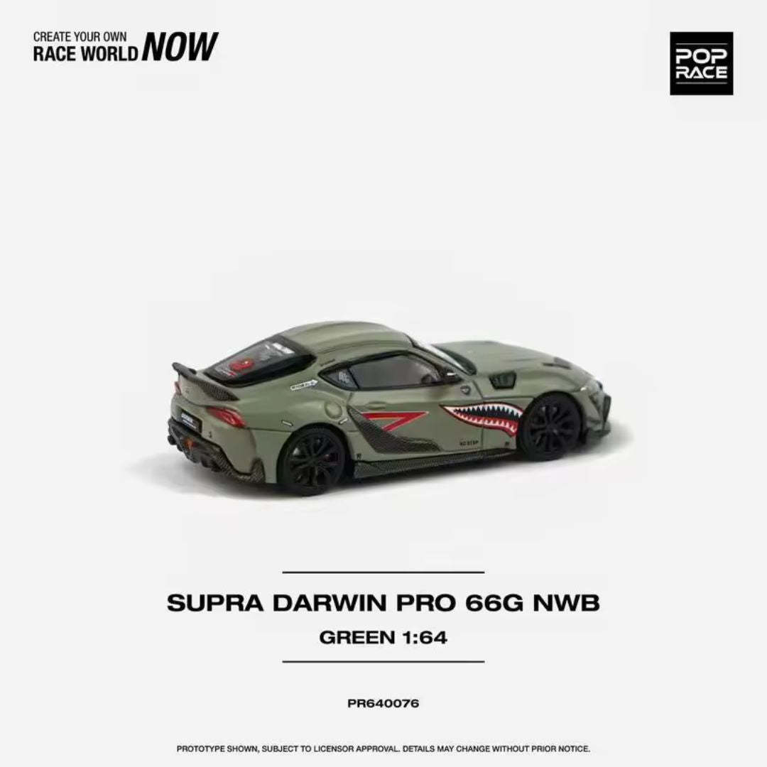 Pop Race Darwin Pro 66G NWB Supra A90