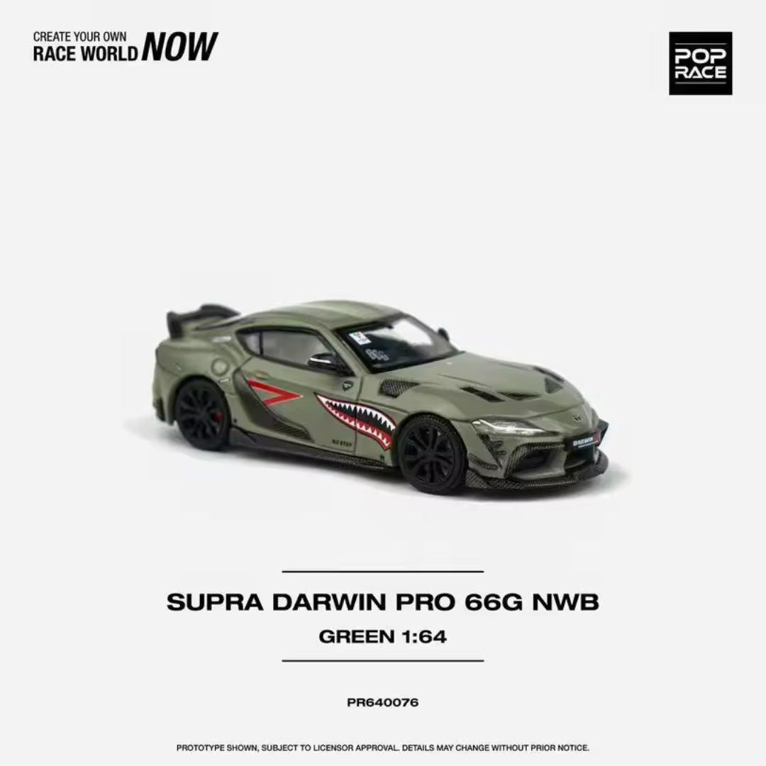 Pop Race Darwin Pro 66G NWB Supra A90