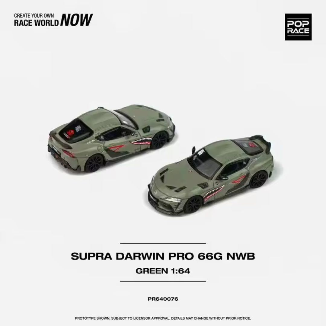 Pop Race Darwin Pro 66G NWB Supra A90