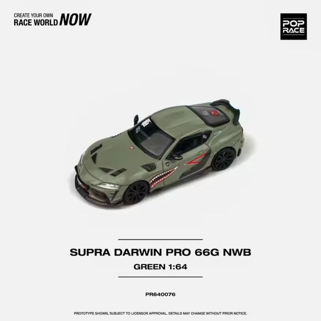 Pop Race Darwin Pro 66G NWB Supra A90