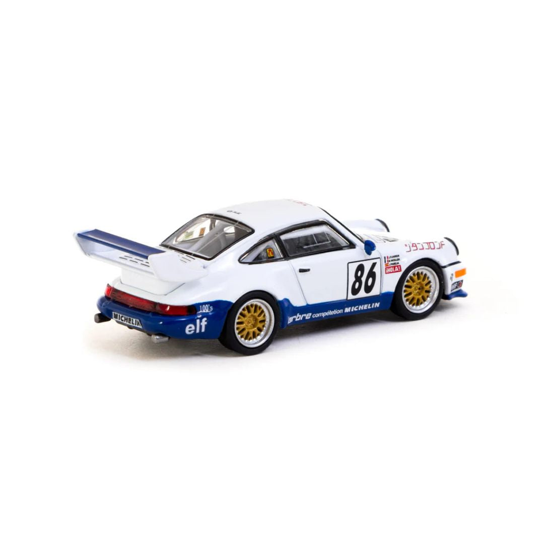 Schuco X Tarmac Works 1/64 Porsche 911 Turbo S LM GT Suzuka 1000km 1994 #86