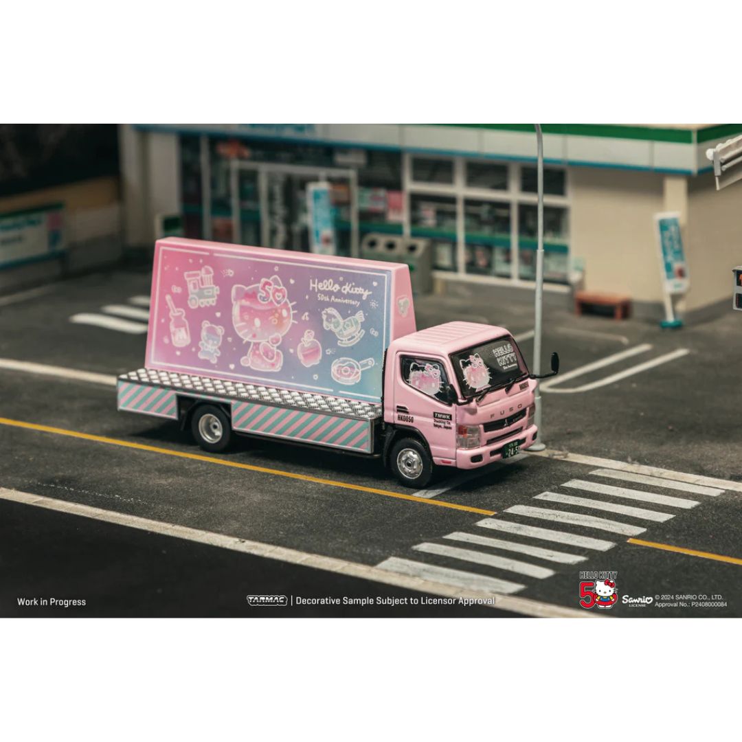 Tarmac Works Mitsubishi Fuso Canter Hello Kitty