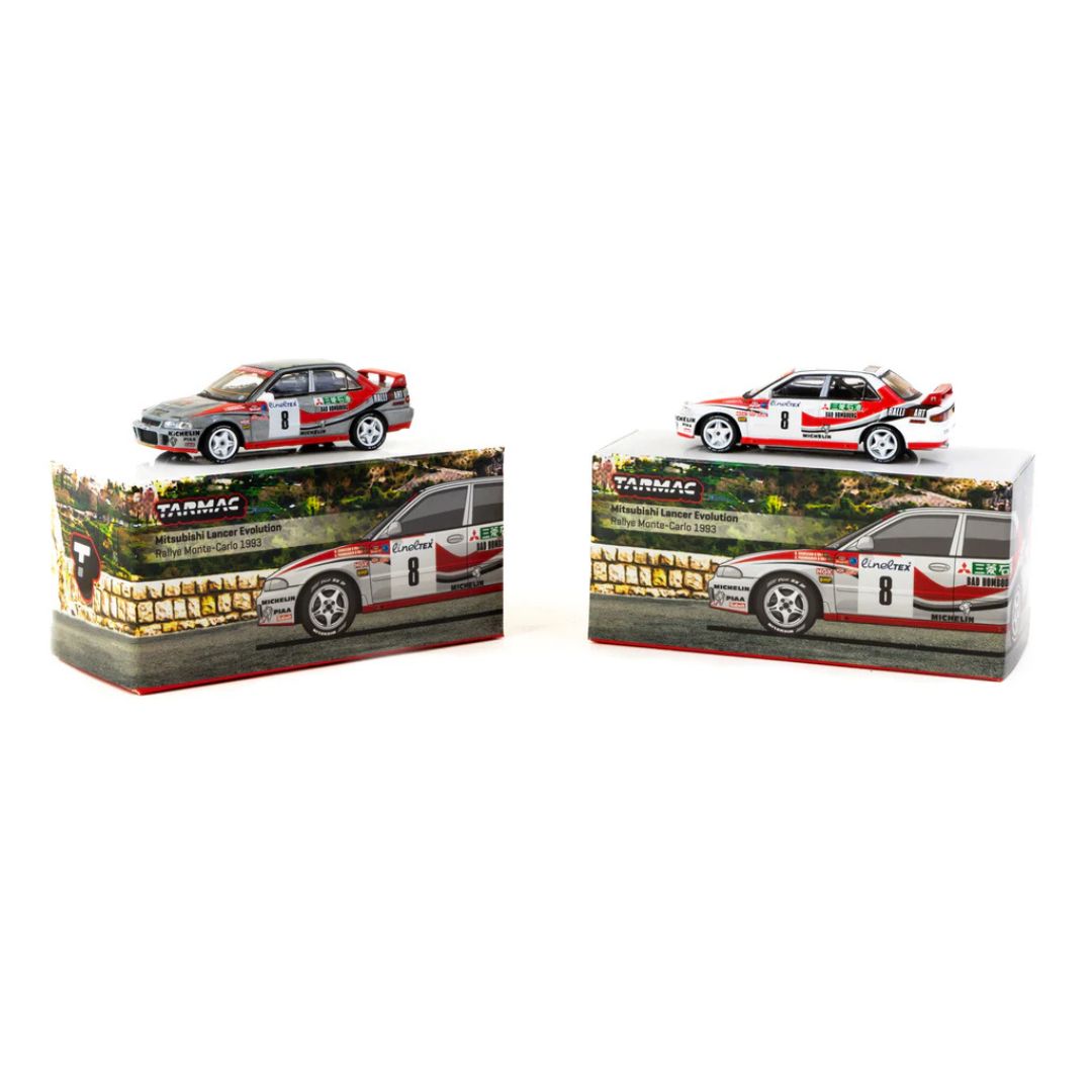 Tarmac Works Mitsubishi Lancer Evolution Rallye Monte-Carlo 1993 #8
