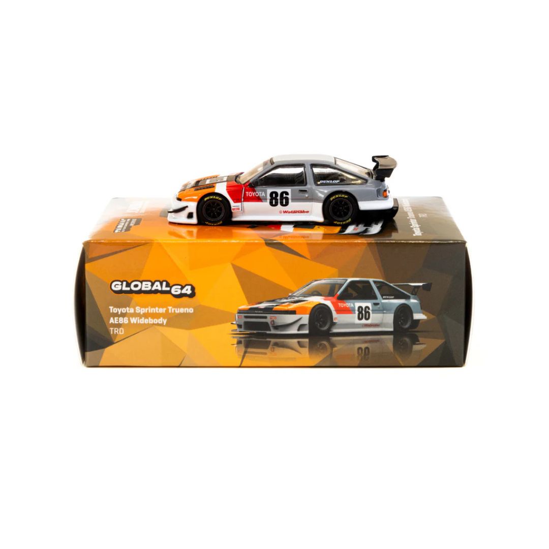Tarmac Works Toyota Sprinter Trueno AE86 Widebody TRD