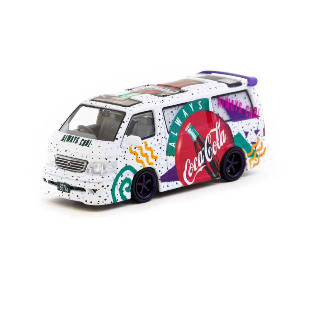 Tarmac Works Toyota Hiace Wagon Custom Coca-Cola Delivery Van