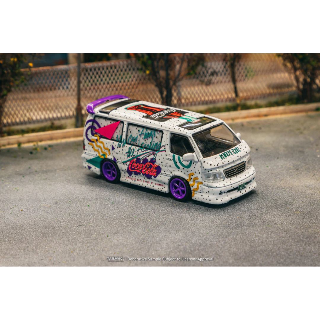 Tarmac Works Toyota Hiace Wagon Custom Coca-Cola Delivery Van