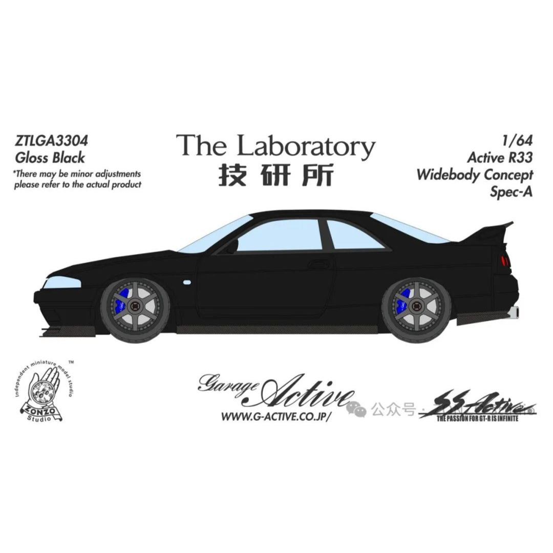 PRE-ORDER - The Laboratory Garage Active R33 Widebody Concept Spec A