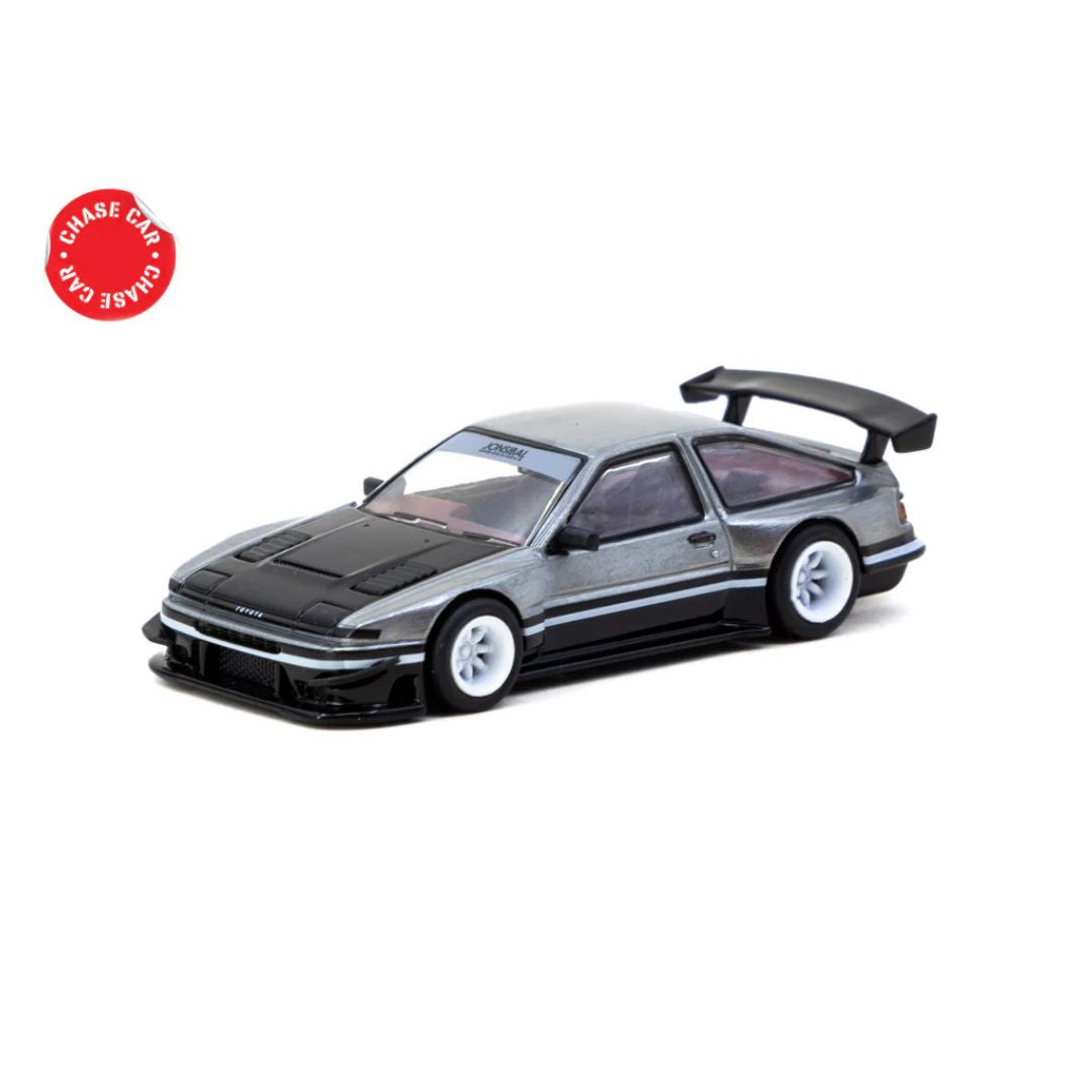 Tarmac Works Toyota Sprinter Trueno AE86 Widebody con Tarmac Cards
