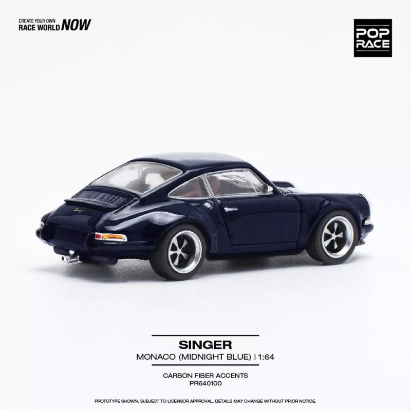 Pop Race Singer Porsche - Monaco Midnight Blue
