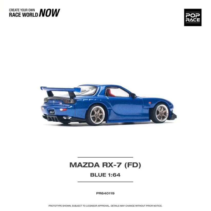 Pop Race Mazda RX-7 (FD3S) Re-Amemiya Widebody – Metallic Blue