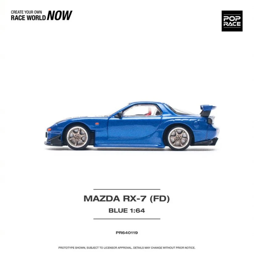 Pop Race Mazda RX-7 (FD3S) Re-Amemiya Widebody – Metallic Blue