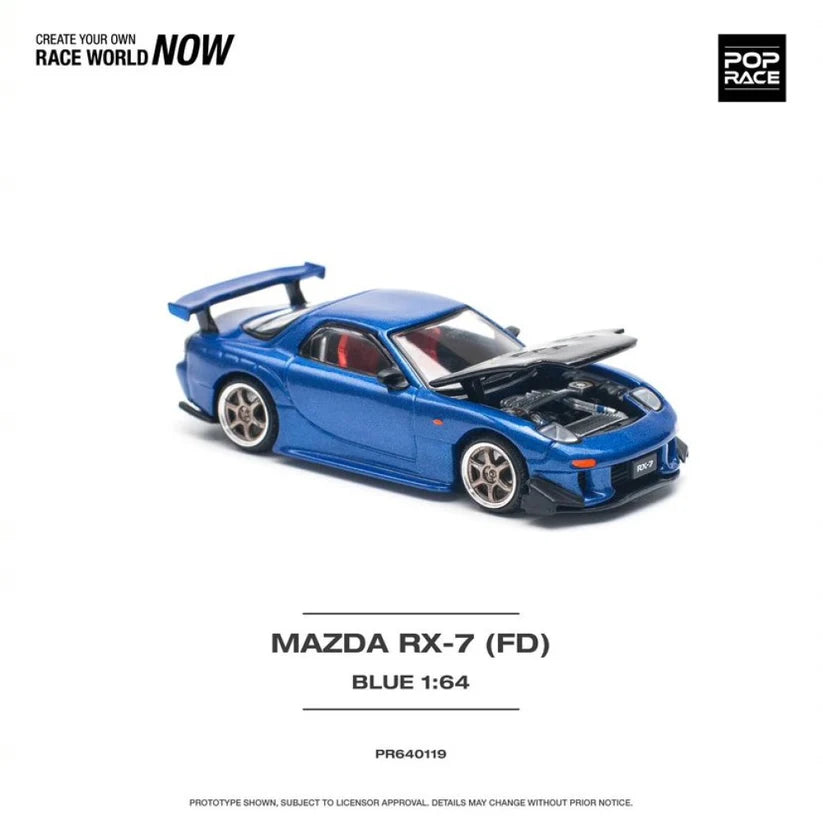 Pop Race Mazda RX-7 (FD3S) Re-Amemiya Widebody – Metallic Blue