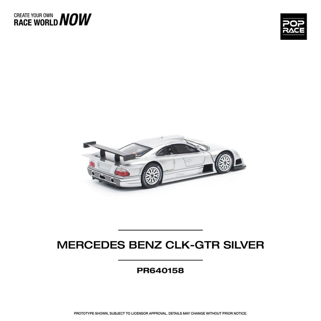 *EN CAMINO* Pop Race Mercedes-Benz AMG CLK GTR Silver
