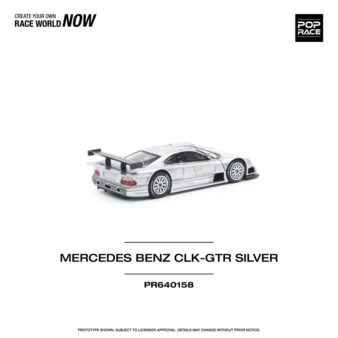 *EN CAMINO* Pop Race Mercedes-Benz AMG CLK GTR Silver