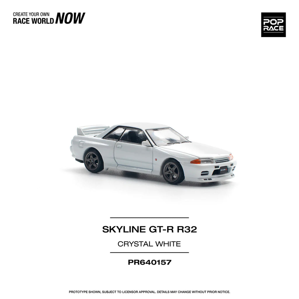 *EN CAMINO* Pop Race Nissan Skyline GT-R R32 Crystal White