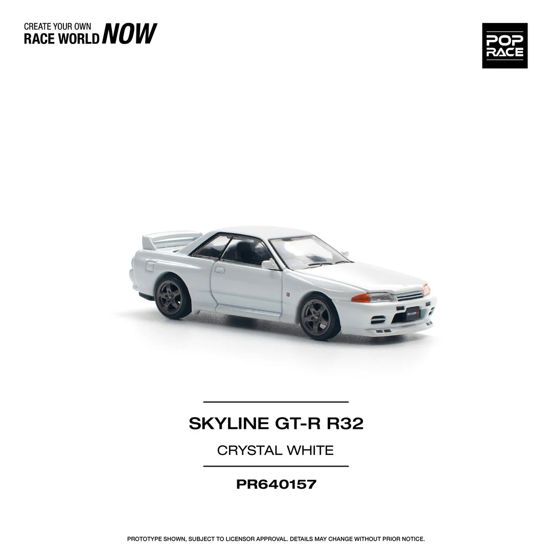 *EN CAMINO* Pop Race Nissan Skyline GT-R R32 Crystal White
