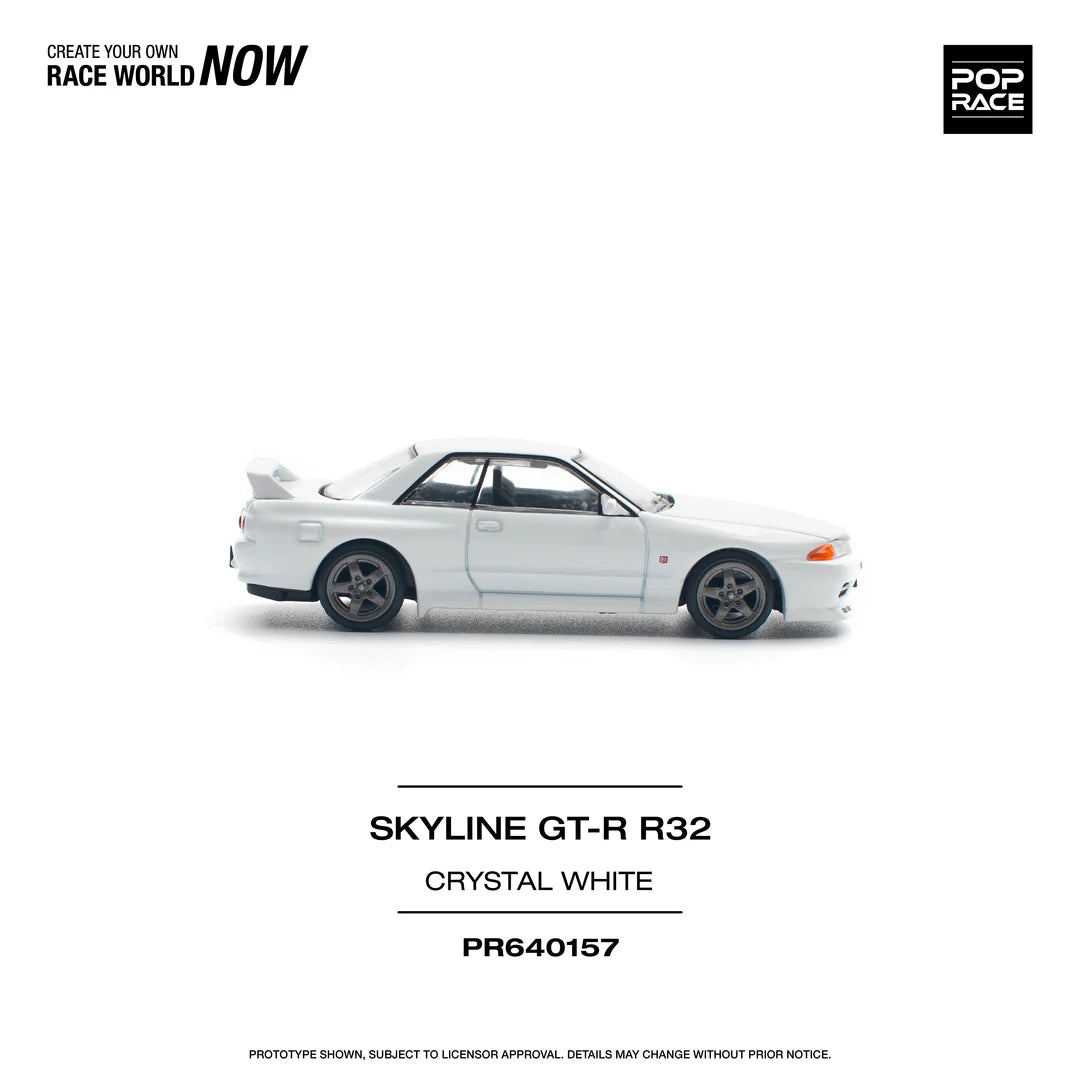 *EN CAMINO* Pop Race Nissan Skyline GT-R R32 Crystal White