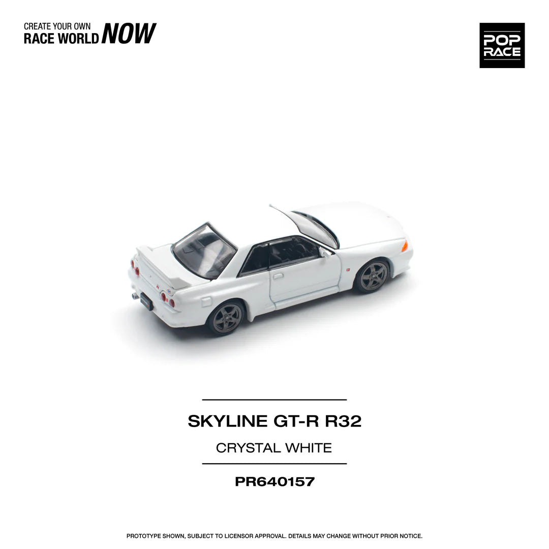 *EN CAMINO* Pop Race Nissan Skyline GT-R R32 Crystal White