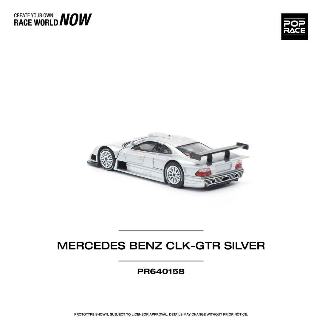 *EN CAMINO* Pop Race Mercedes-Benz AMG CLK GTR Silver