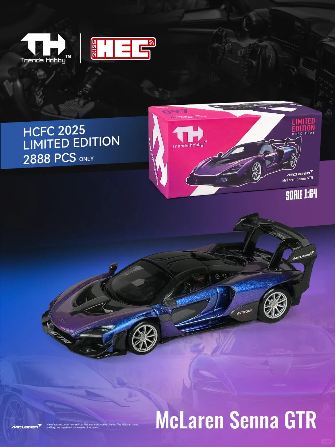 *EN CAMINO* Trends Hobby McLaren Senna GTR | 2025 Hobby Expo China