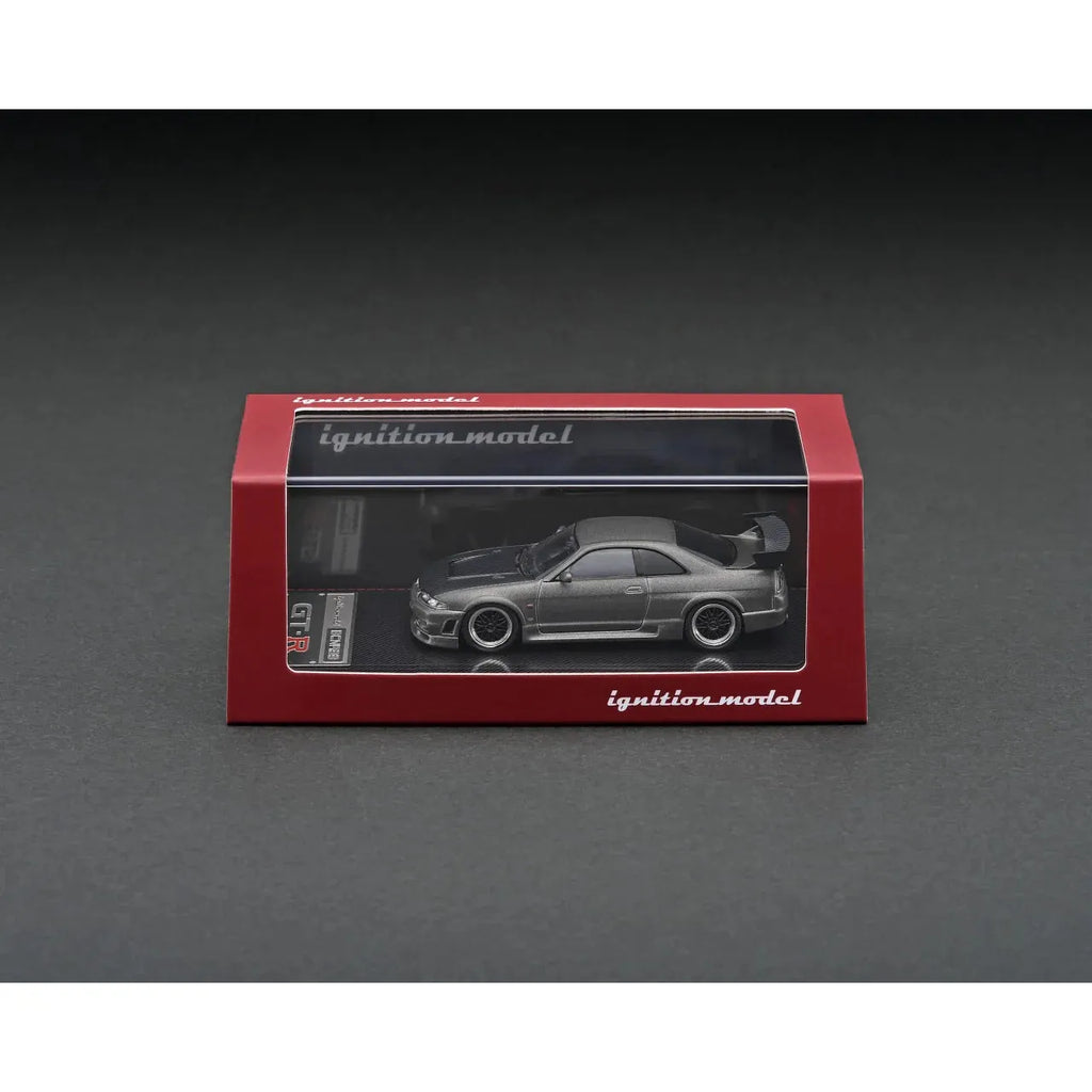 Ignition Model Nissan Nismo R33 GT-R 400R (Titanium Gray)