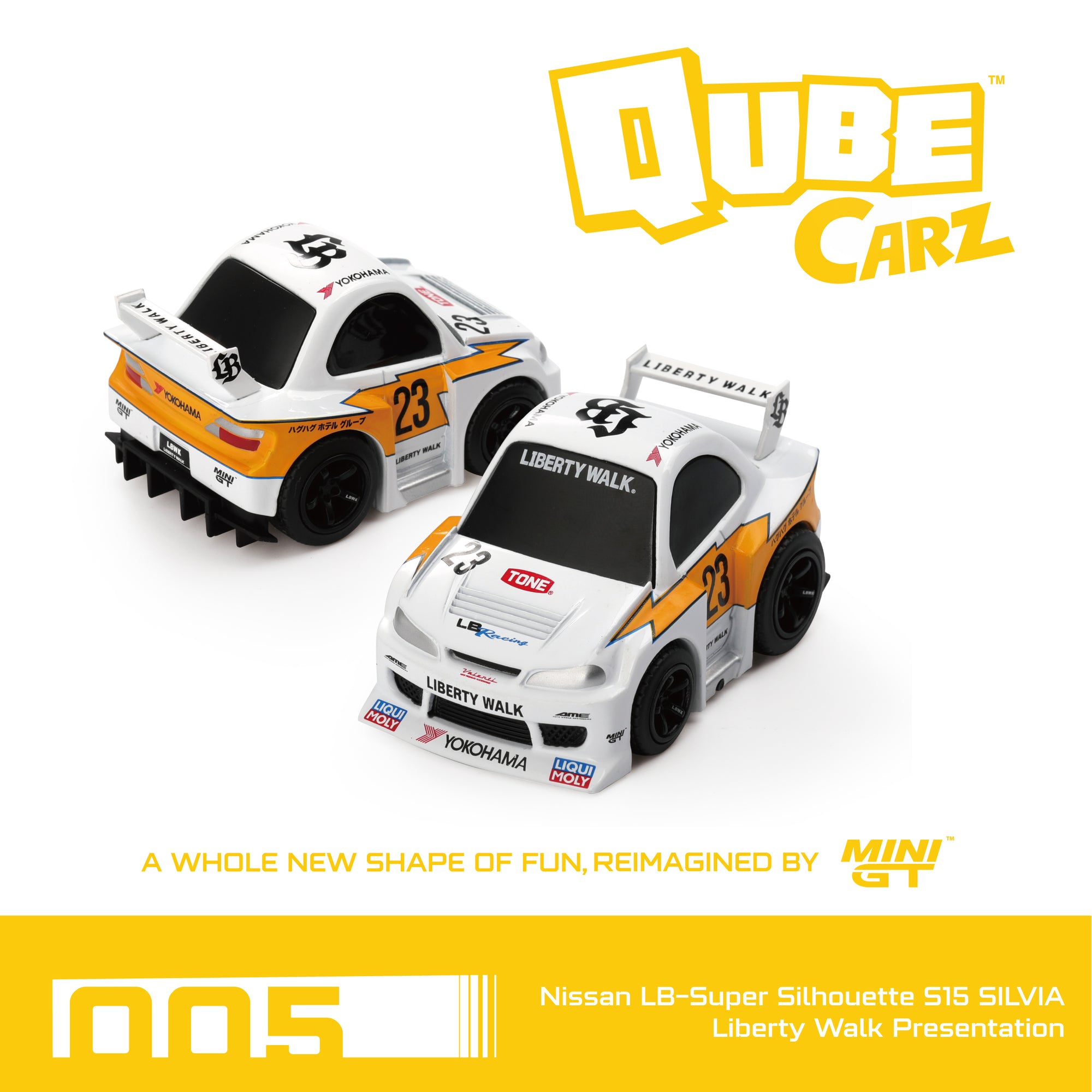 *EN CAMINO* Mini GT Qube Carz - Serie Completa