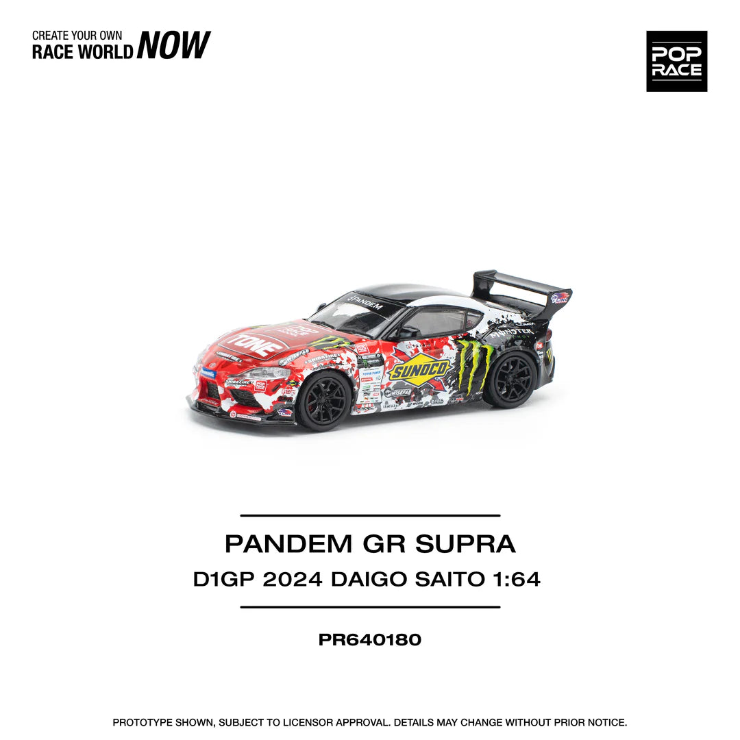 *EN CAMINO* Pop Race Pandem GR Supra D1GP 2024 Daigo Saito
