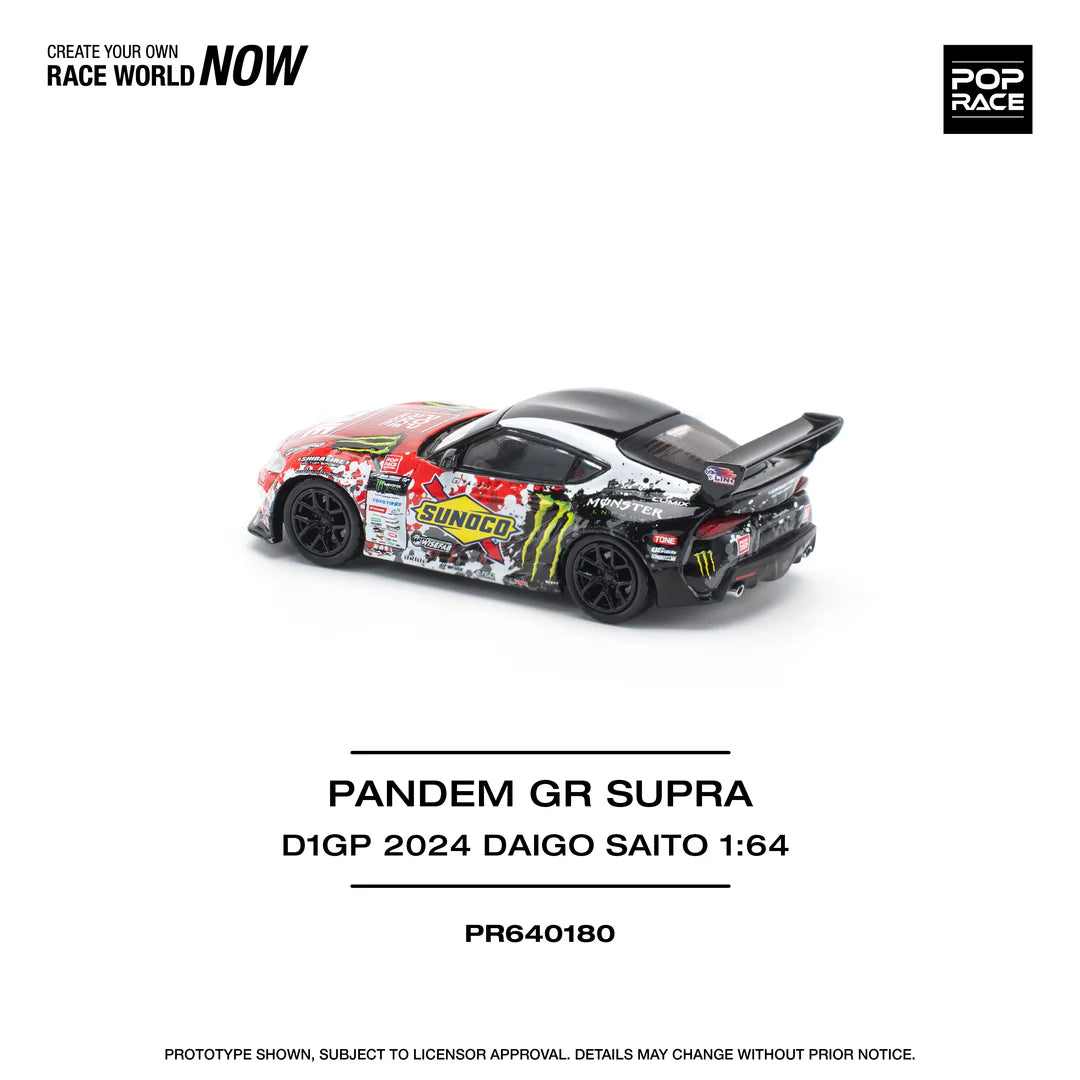 *EN CAMINO* Pop Race Pandem GR Supra D1GP 2024 Daigo Saito