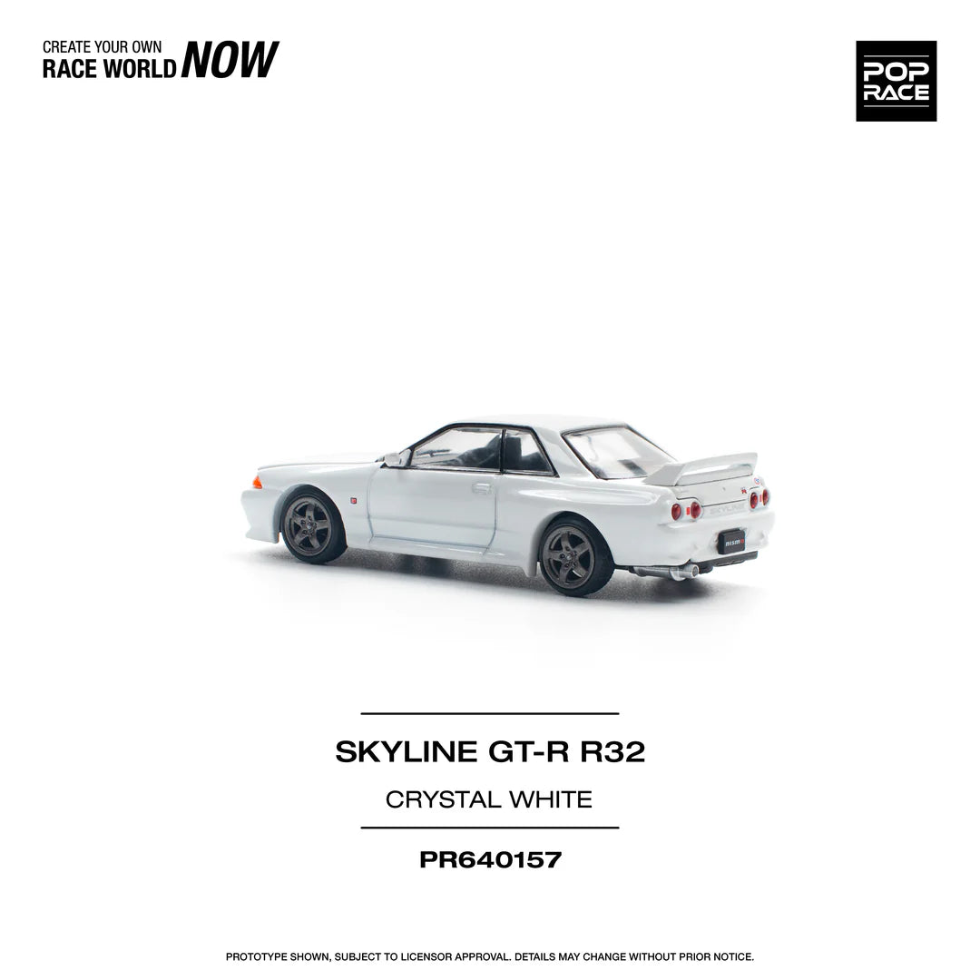 *EN CAMINO* Pop Race Nissan Skyline GT-R R32 Crystal White