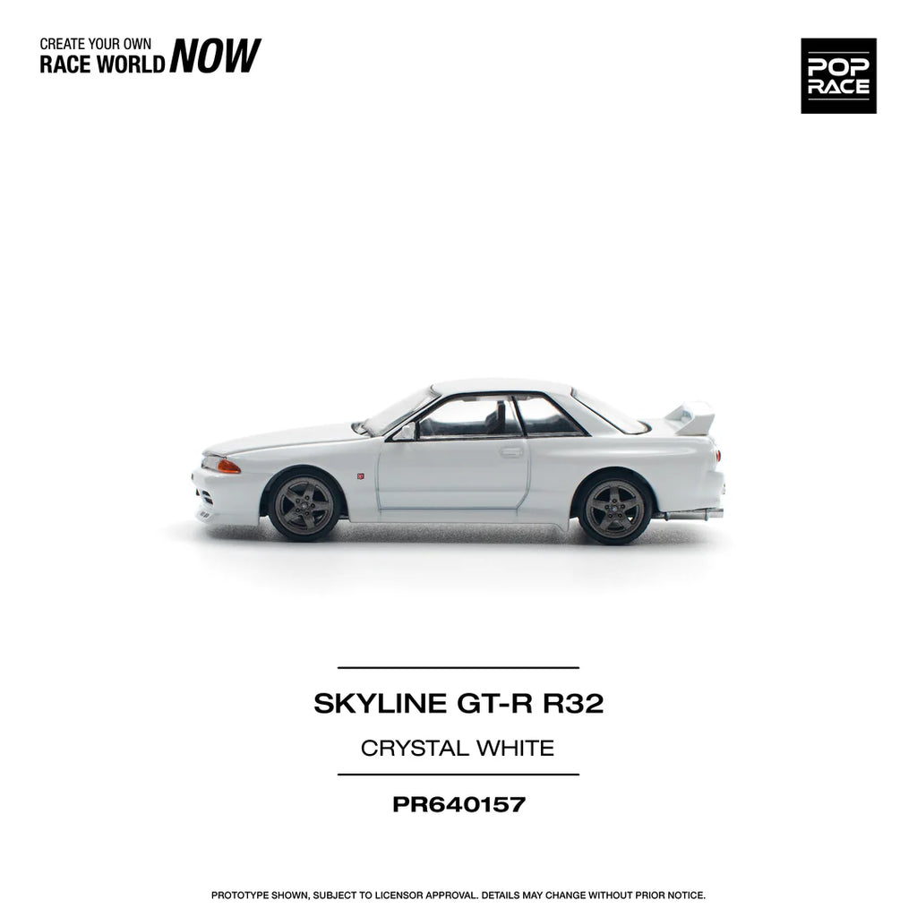 *EN CAMINO* Pop Race Nissan Skyline GT-R R32 Crystal White