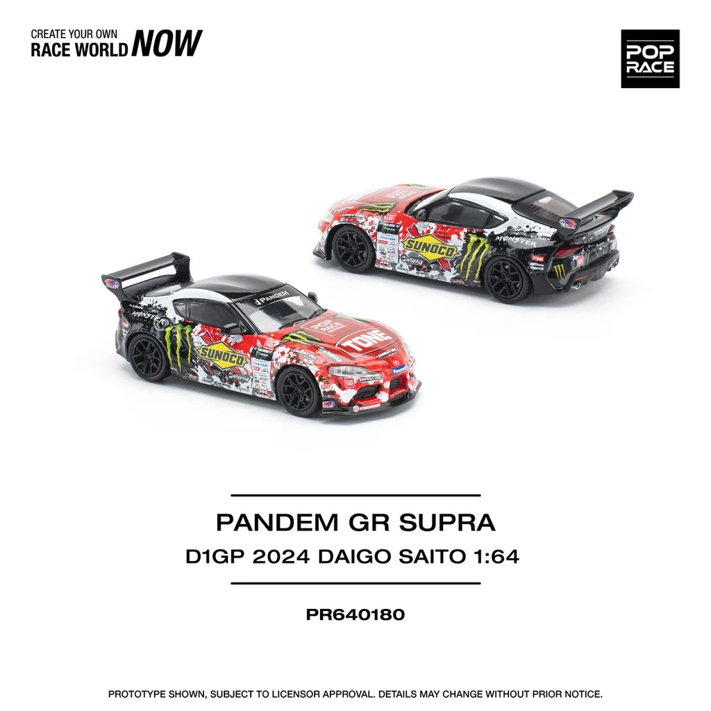 *EN CAMINO* Pop Race Pandem GR Supra D1GP 2024 Daigo Saito