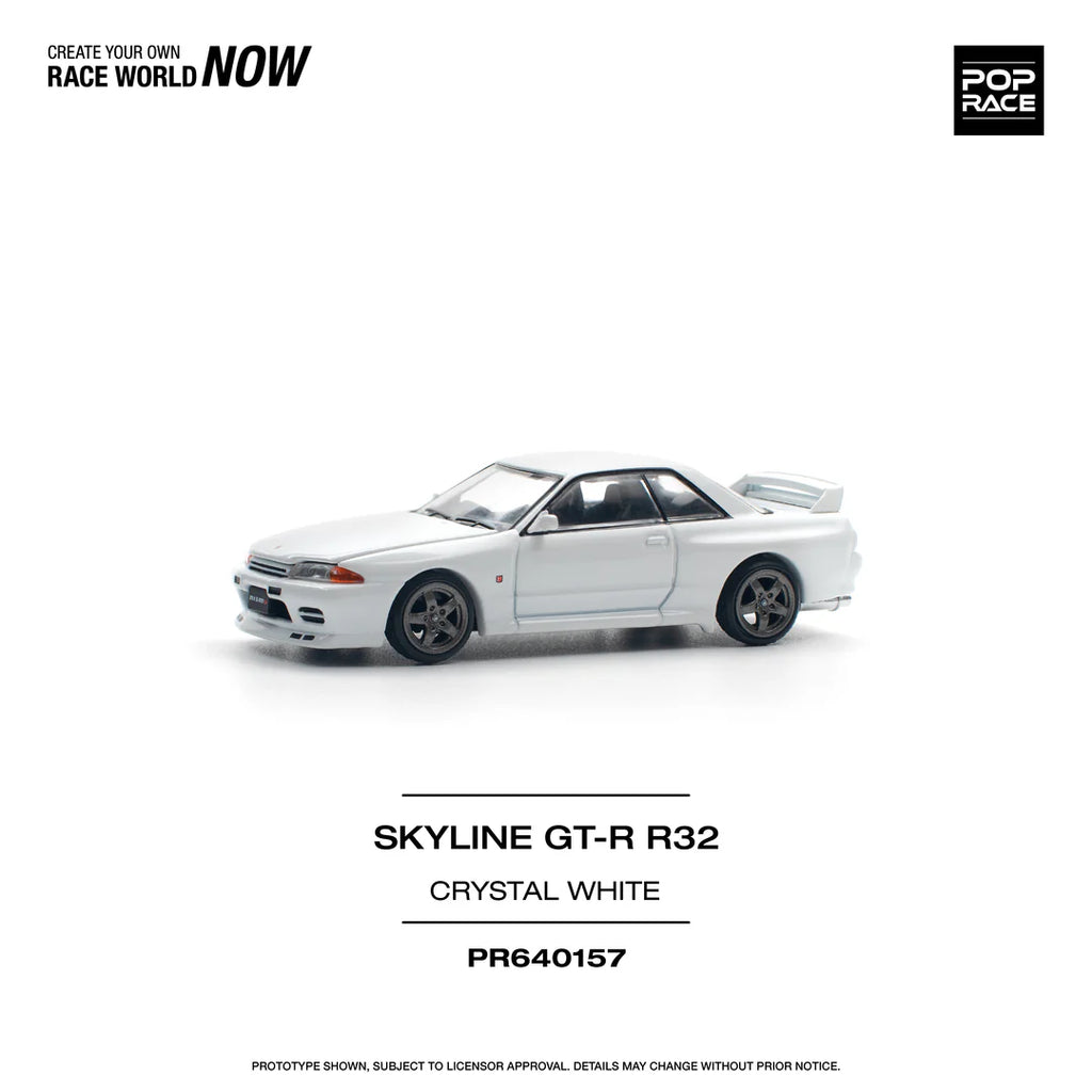 *EN CAMINO* Pop Race Nissan Skyline GT-R R32 Crystal White