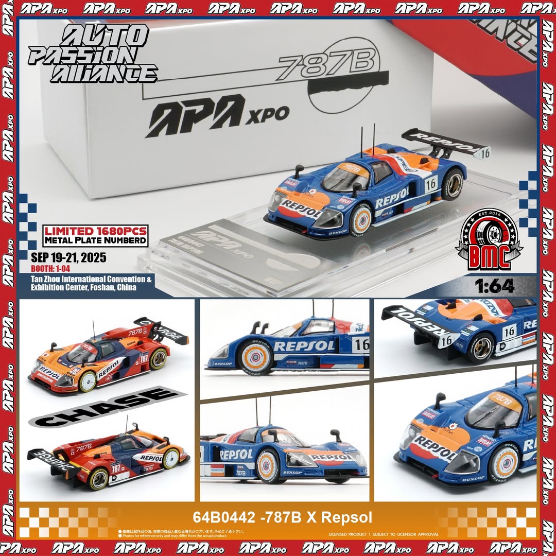 787b Repsol *PRE-ORDER* BMC Mazda 787B Repsol | 2025 Auto Passion Alliance (APA)