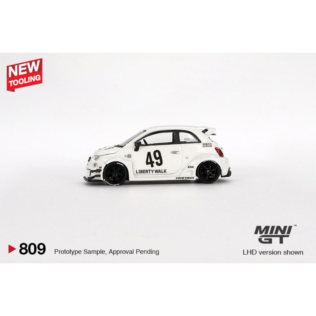 Mini GT ABARTH 595 LB-WORKS x Abas Works - 809