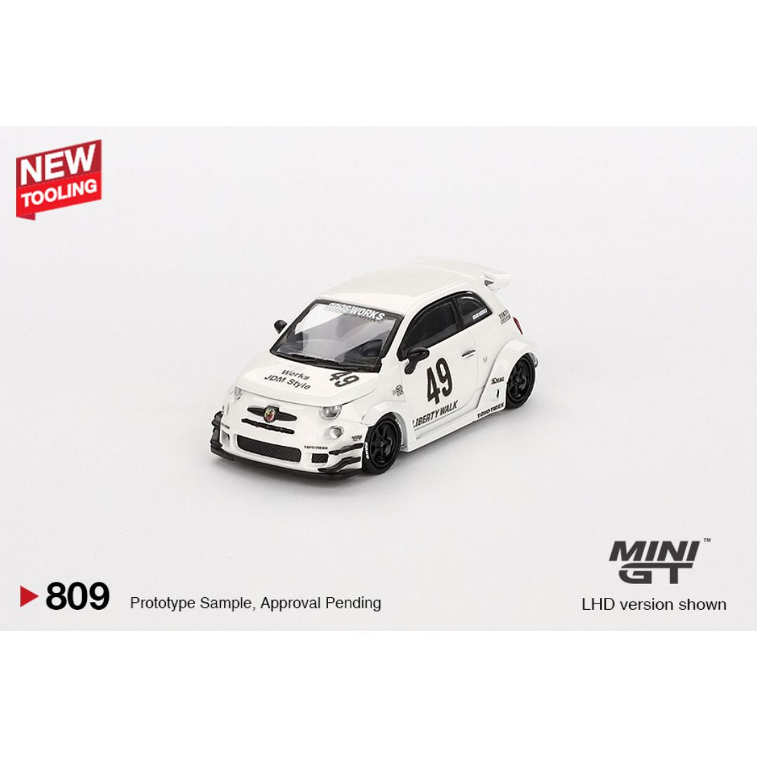 Mini GT ABARTH 595 LB-WORKS x Abas Works - 809