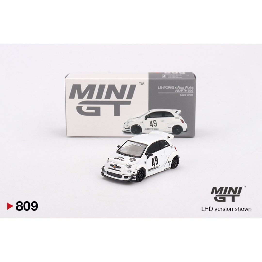 Mini GT ABARTH 595 LB-WORKS x Abas Works - 809