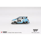 *EN CAMINO* Mini GT Abarth 595 LB-WORKS x Abas Works IZTK - 1051