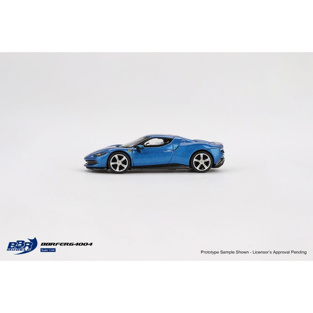 BBR Ferrari 296 GTB Blu Corsa