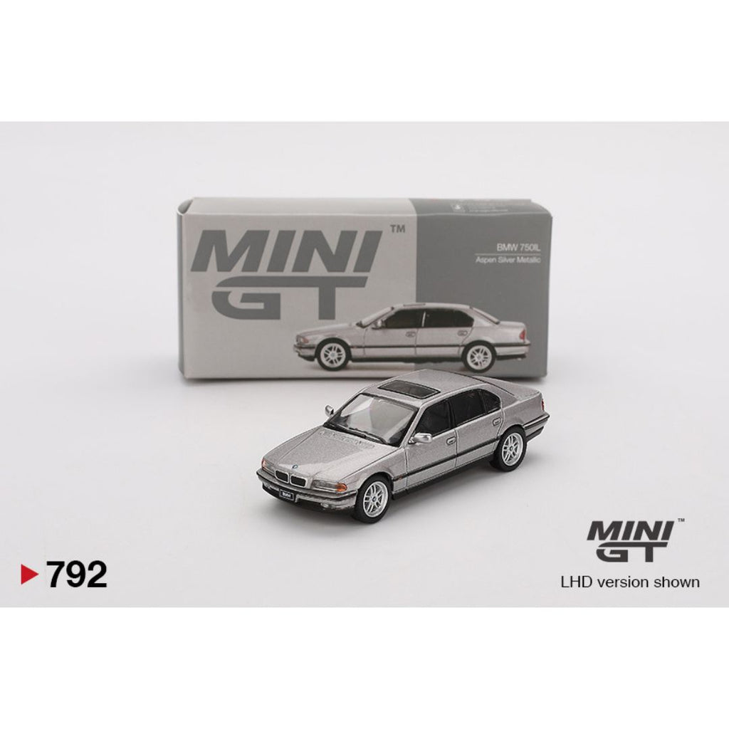 Mini GT BMW 750IL Aspen Silver Metallic - 792