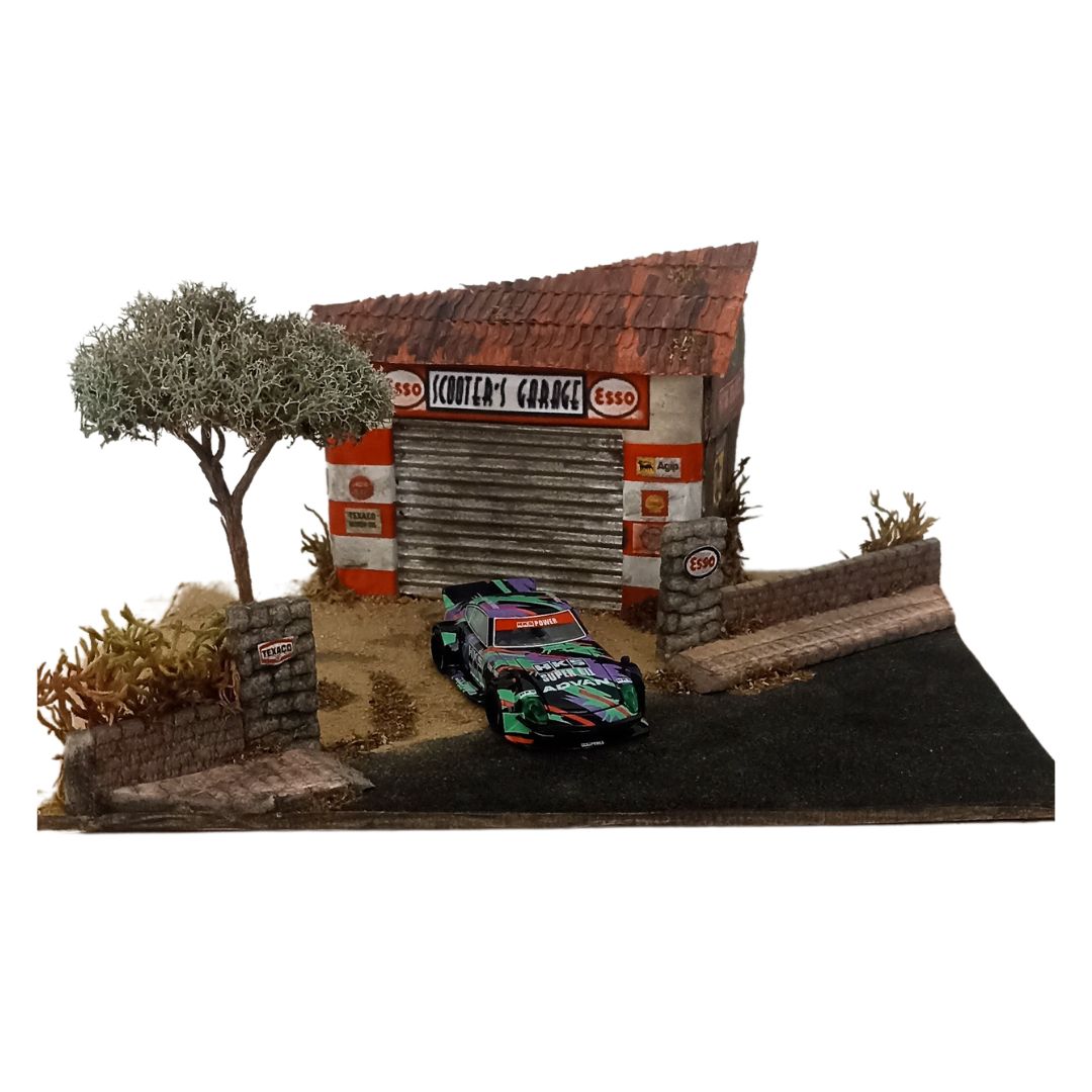Scooter's Garage Diorama