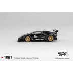 Mini GT Lamborghini Countach LB-WORKS Black - 1081
