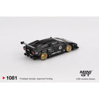 Mini GT Lamborghini Countach LB-WORKS Black - 1081