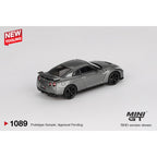 Mini GT Nissan GT-R 2013 Dark Metal Gray (NISMO R35 CRS Version) - 1089