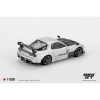 Mini GT Mazda RX-7 RE-Amemiya Silver Metallic - 1106