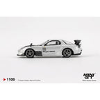 Mini GT Mazda RX-7 RE-Amemiya Silver Metallic - 1106