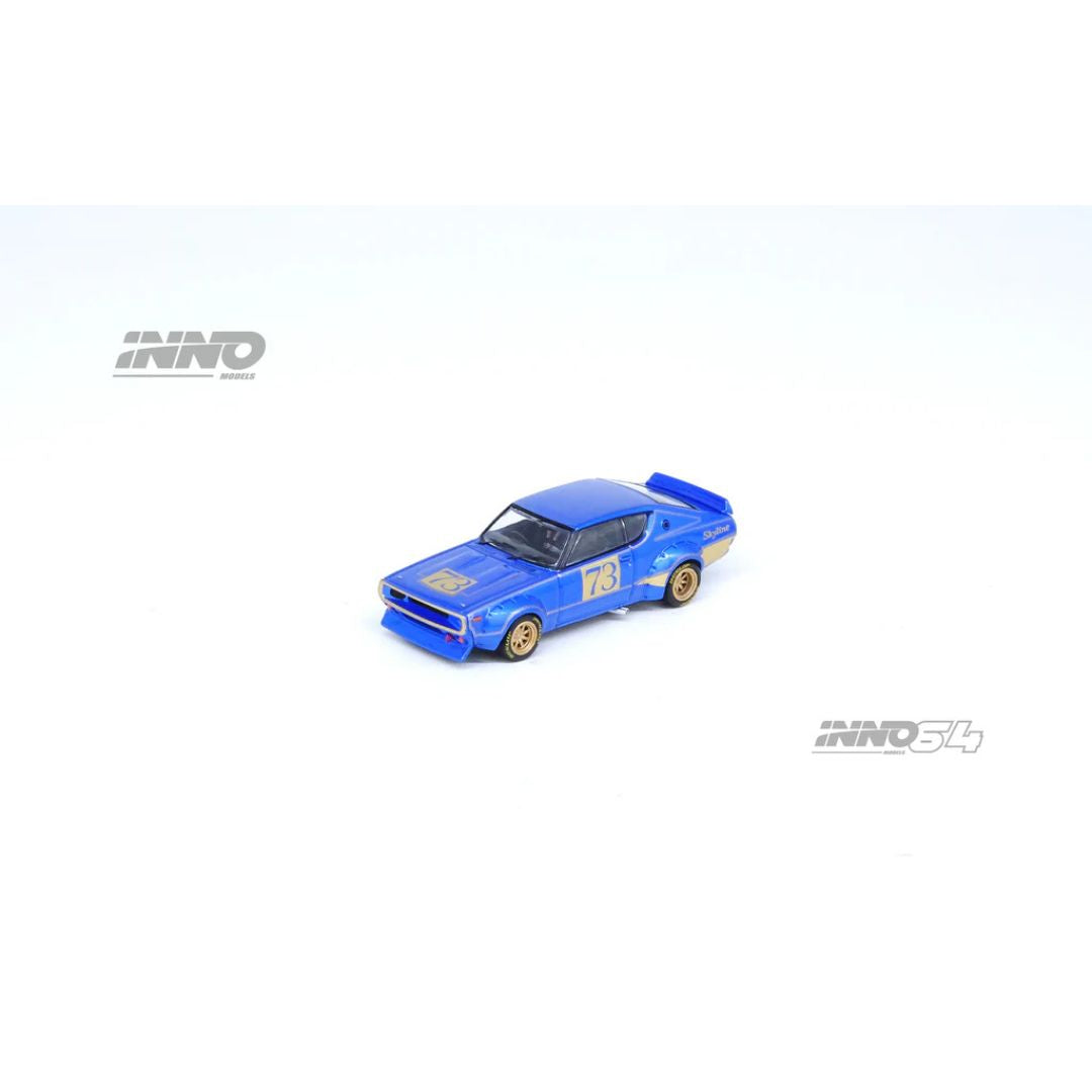 Inno 64 Nissan Skyline 2000 GT-R (KPGC110) Racing Concept Metallic Blue